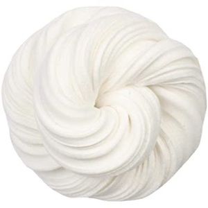 white glossy slime.